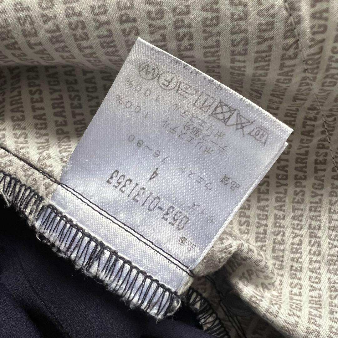 PEARLY GATES パーリーゲイツ　セットアップ　サイドライン　メンズ　4