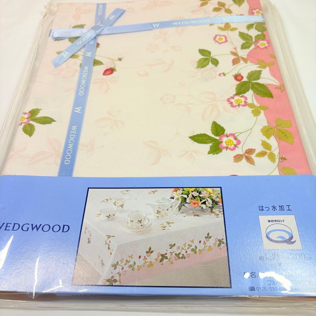  テーブルクロス　ワイルドストロベリー 130x200cmピンク