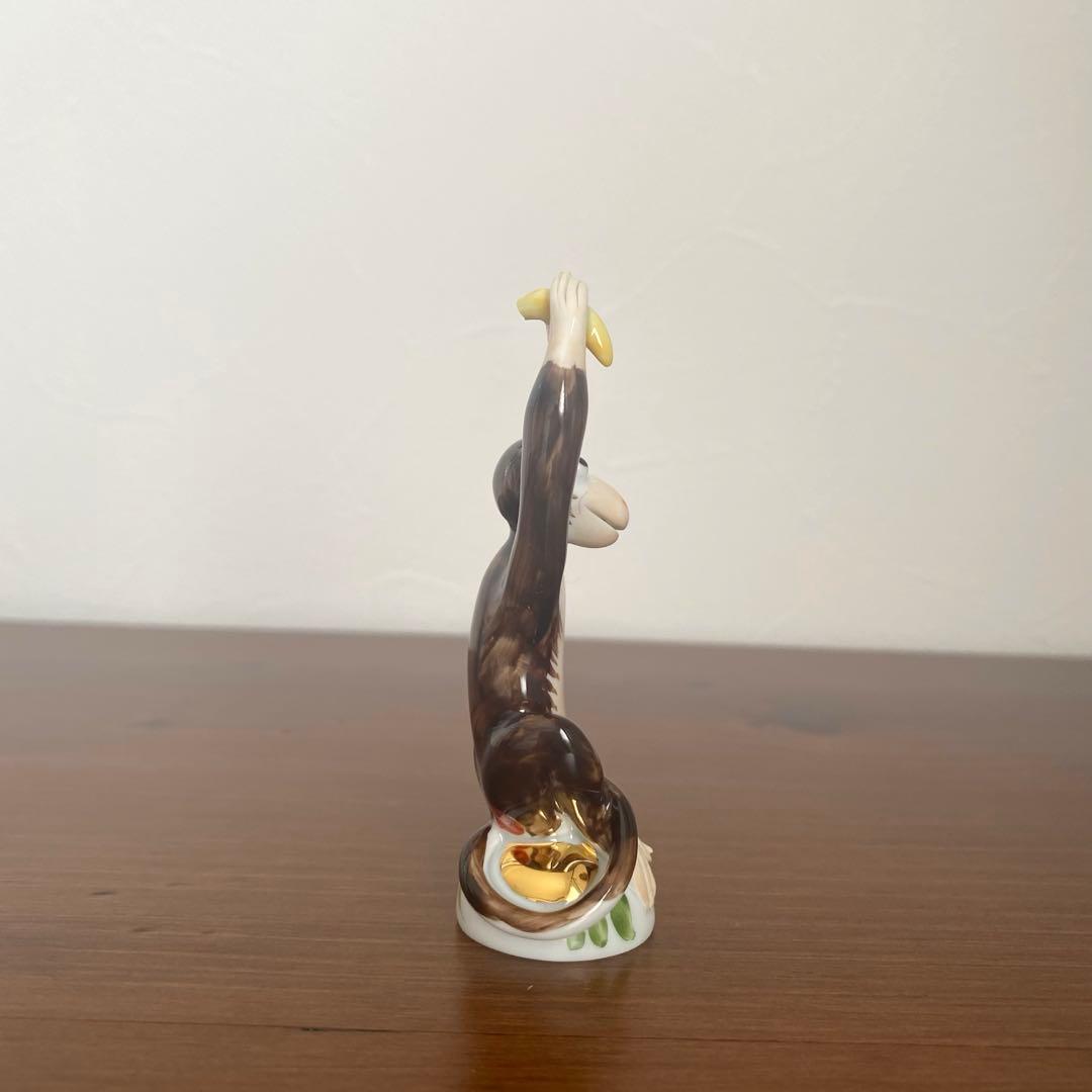 〈欠けあり〉Meissen マイセン 干支シリーズ 申 さる フィギュリン