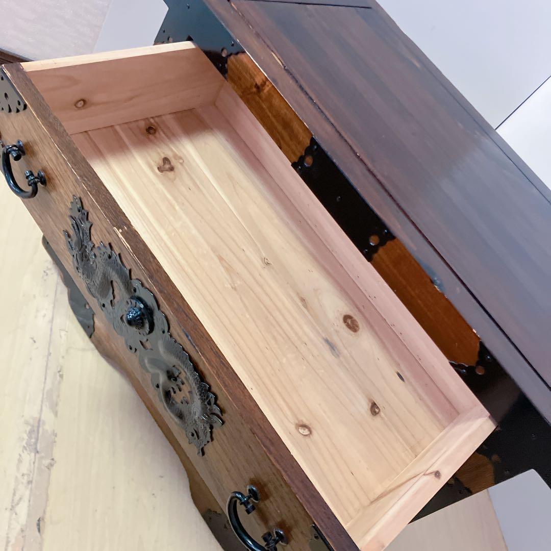 民芸家具　車箪笥民　和箪笥 からくり箪笥 昭和レトロ 和 アンティーク