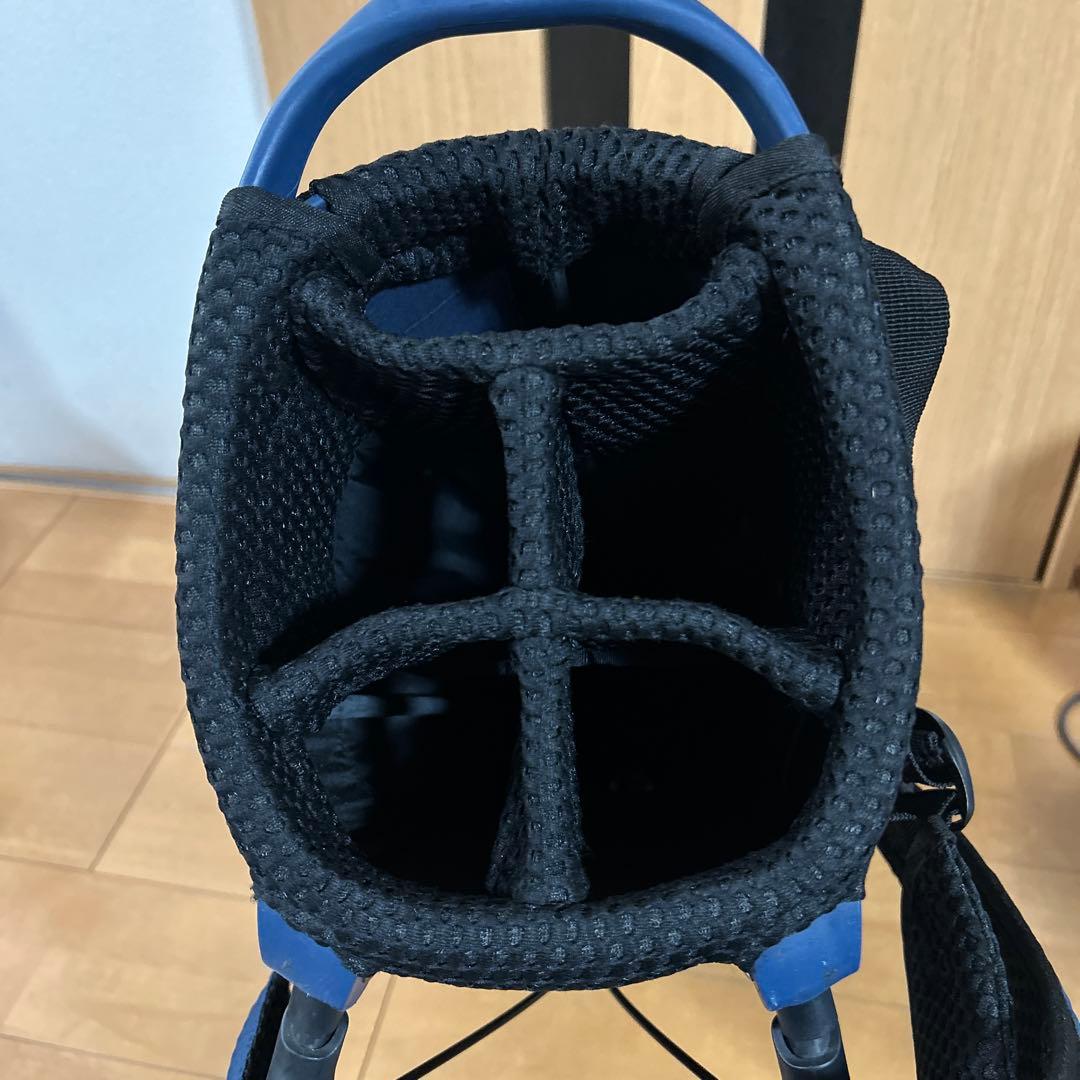 Mizuno ネイビー キャディバッグ スタンド　担ぎ