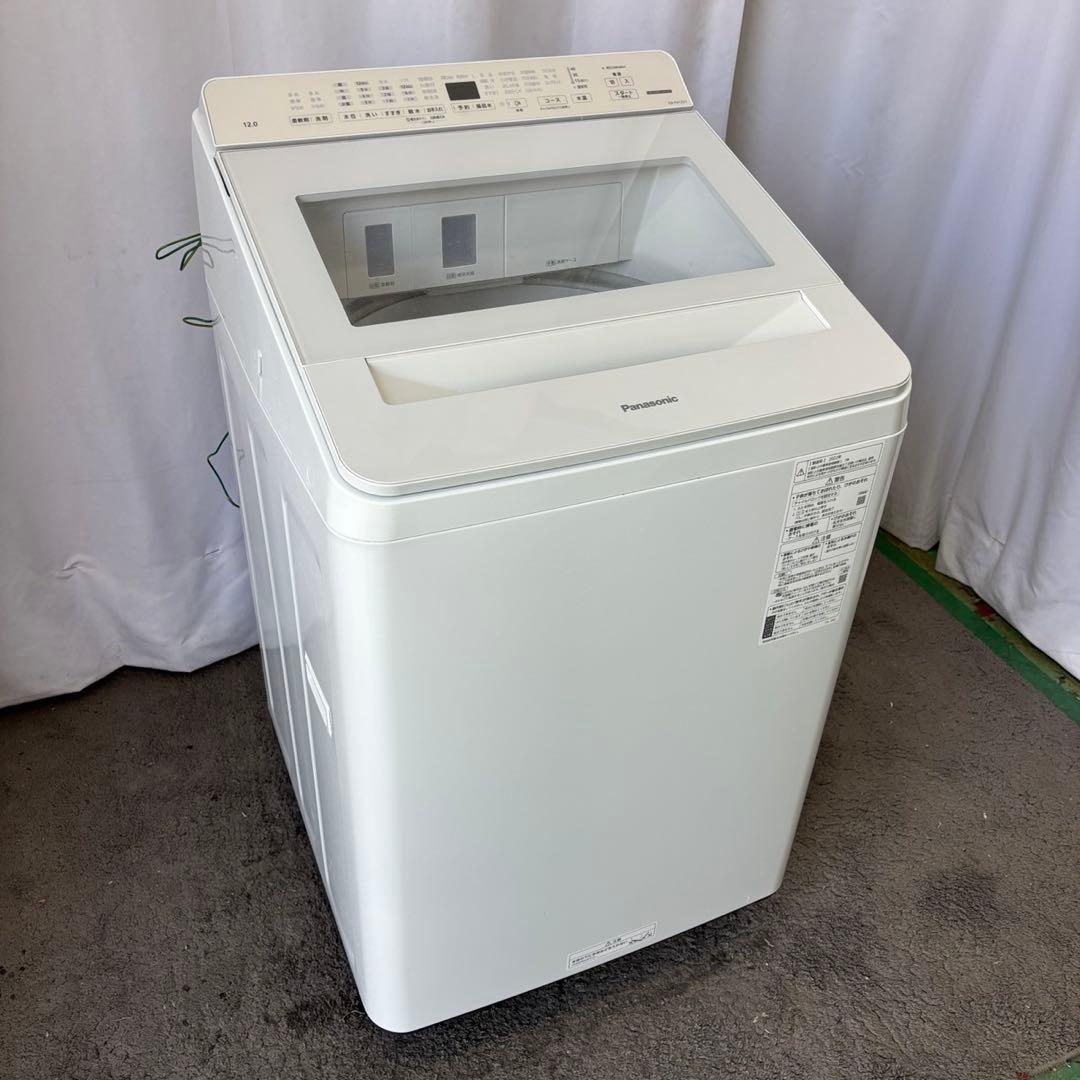 922⭕️洗濯機　パナソニック　12キロ　大きめ　安い　綺麗　中古　設置無料
