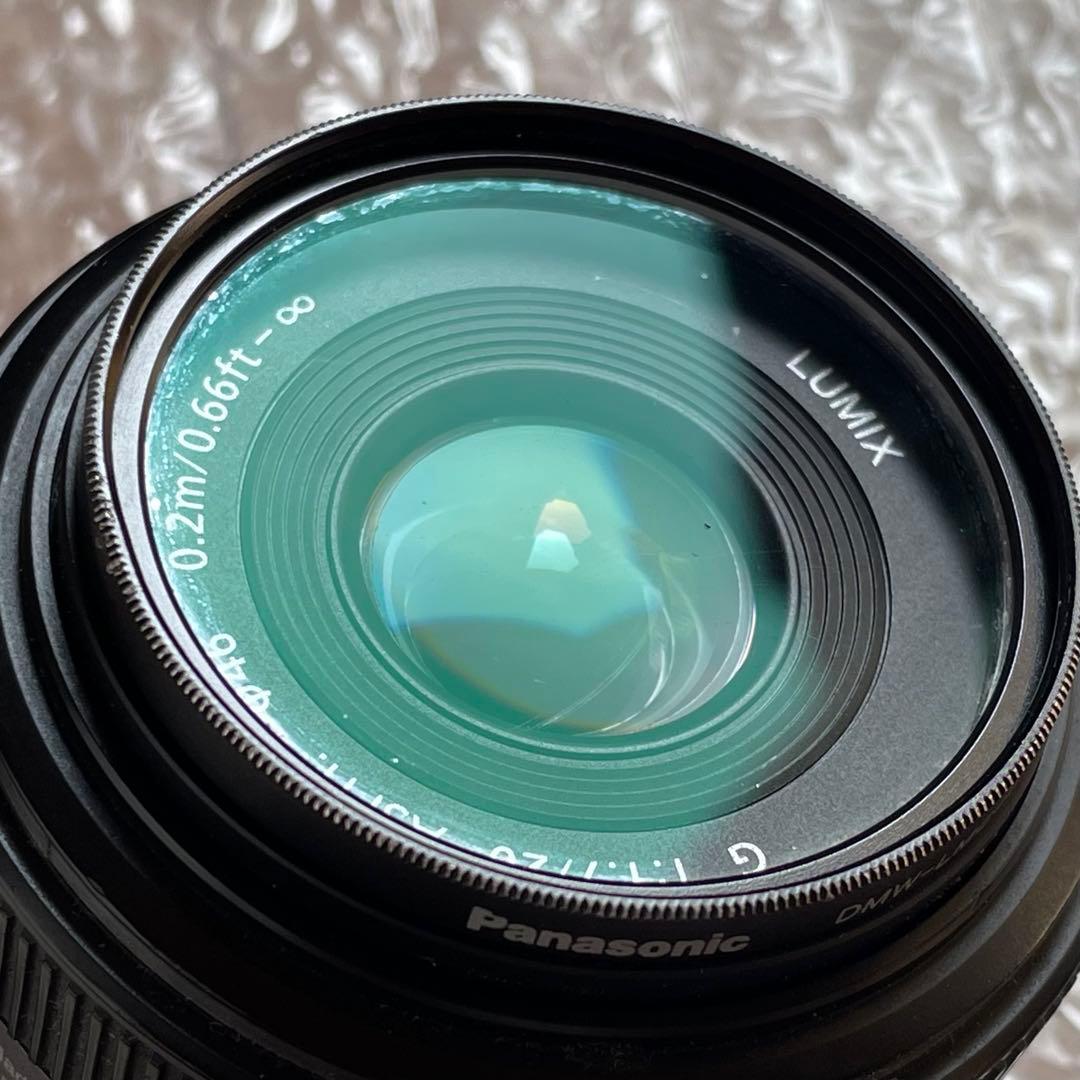 Panasonic LUMIX G 20mm F1.7 フィルター付き