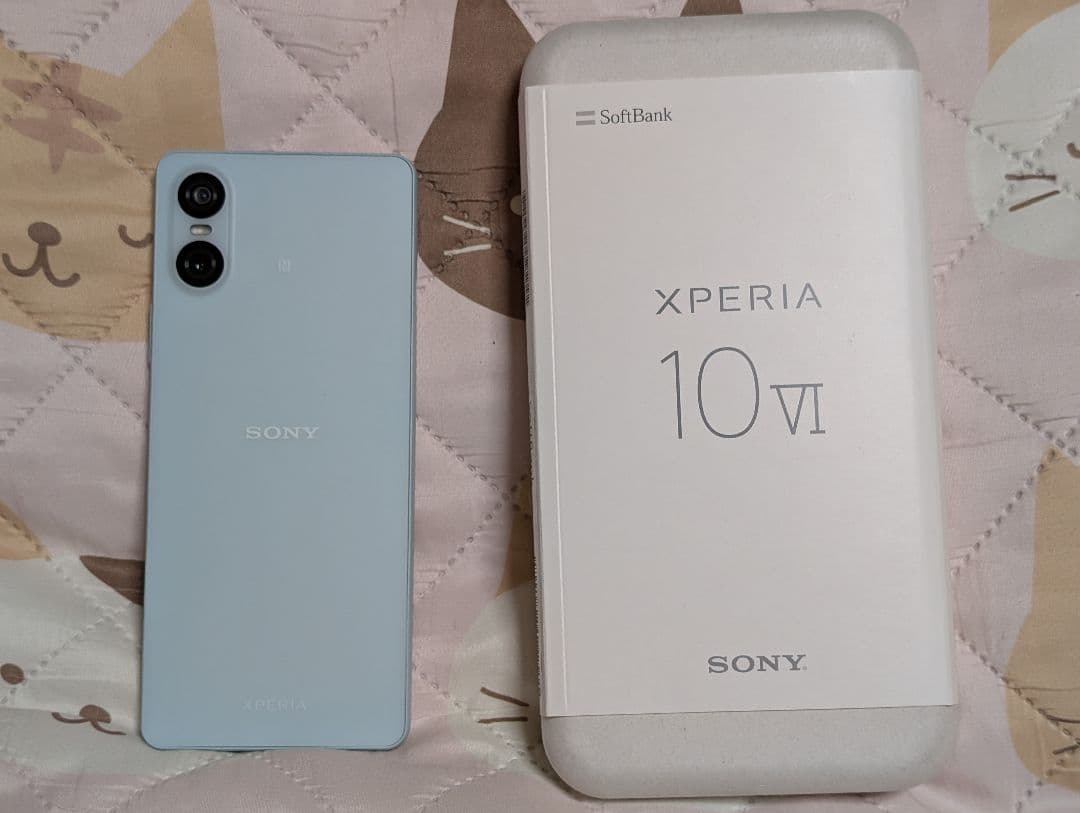 SONY Xperia 10 VI ライトブルー 本体　ソフトバンク