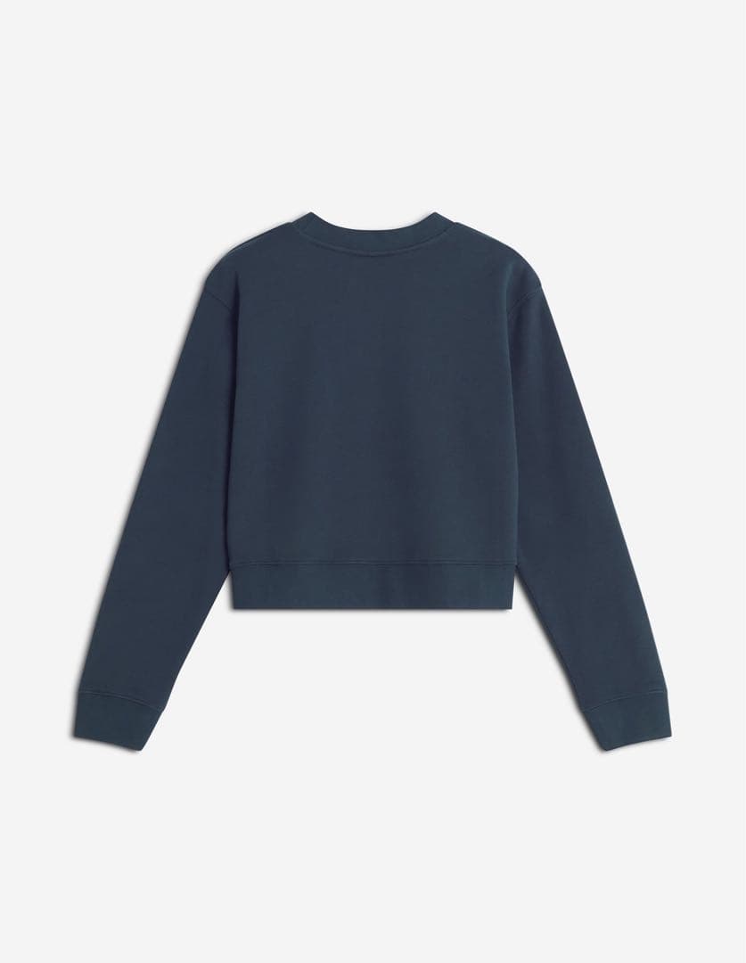 新品 MAISON KITSUNE レディフォックス クロップ スウェットシャツ