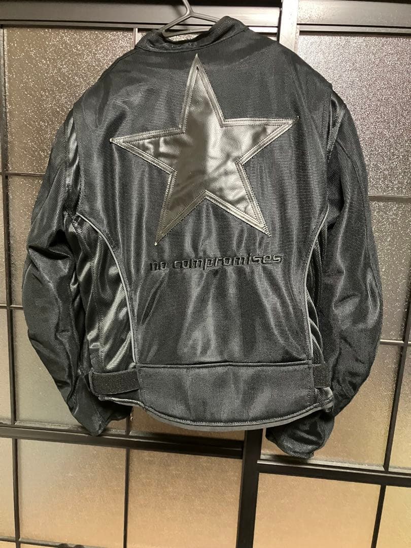 vanson ブラックジャケット メッシュLサイズ
