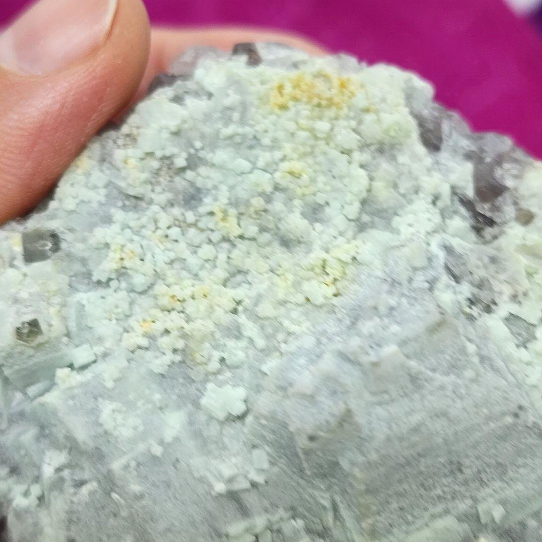 希少シュガーフローライト蛍石 天然石パワーストーン 約10cm