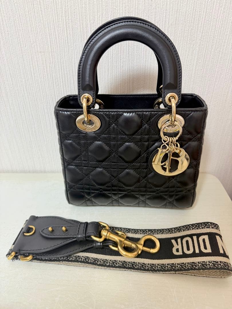 LADY DIOR レディディオール スモールサイズ ブラック