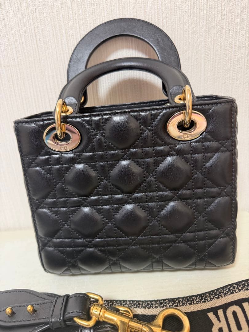 LADY DIOR レディディオール スモールサイズ ブラック