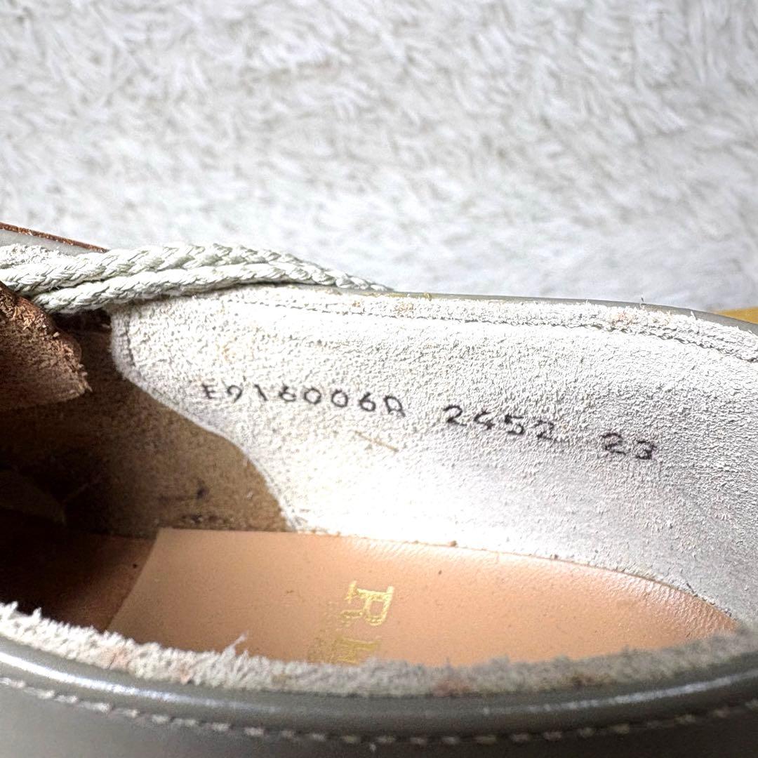 【未使用品】REGAL リーガル 2452 プレーントゥ 羽根 サドルシューズ