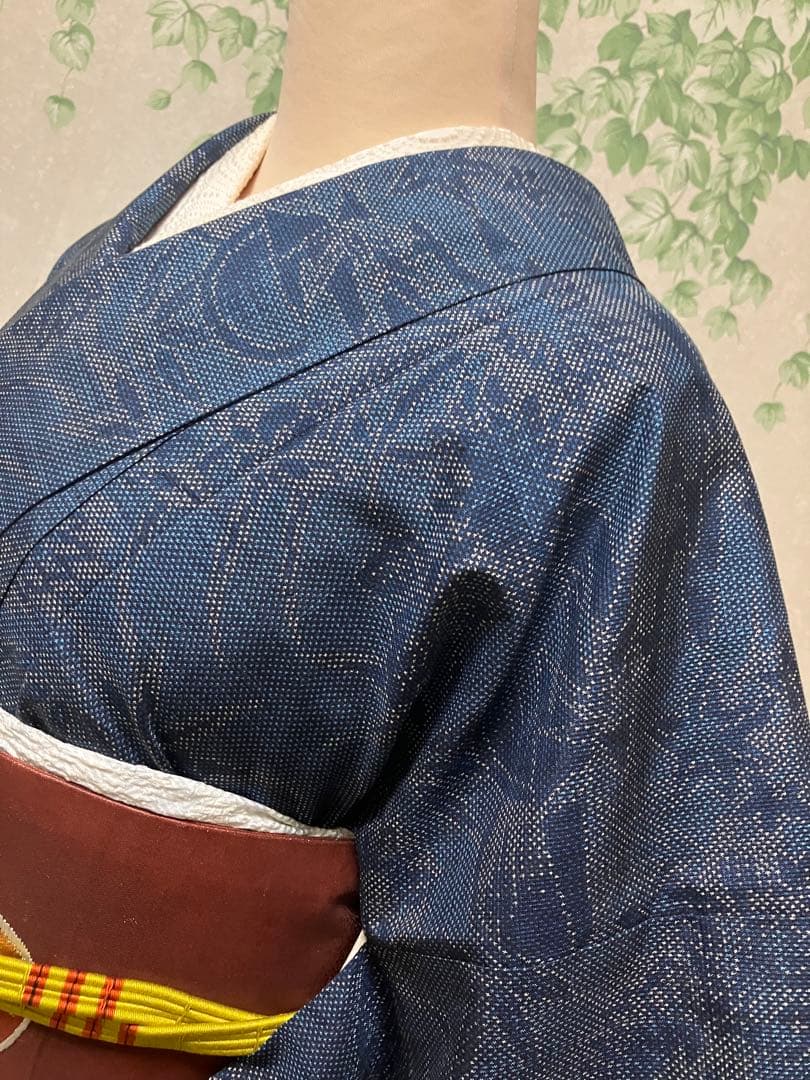 ❣️大島紬❣️藍染❣️４点フルセット❣️