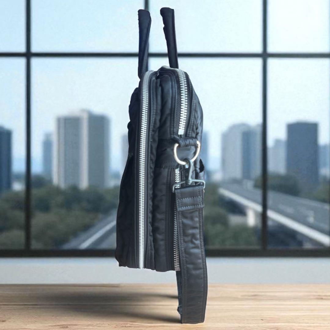 なみなみ様廃盤 PORTER TANKER ブリーフケース 2way ブラック