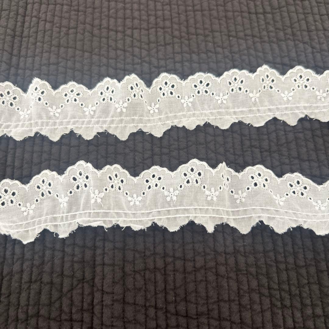 rose様☆コットンレース付きヌビバッグ