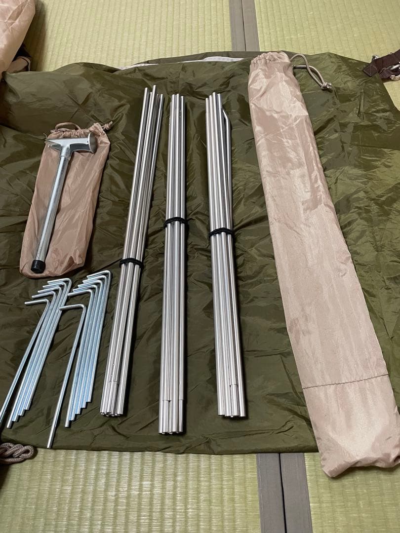 美品✨付属品完品　ロゴス　ツーリングドゥーブル・DUO-BJ　キャンプ　テント