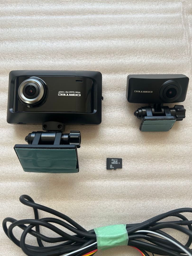 コムテック　ドライブレコーダー　ZDR026 前後カメラ　動作確認済み