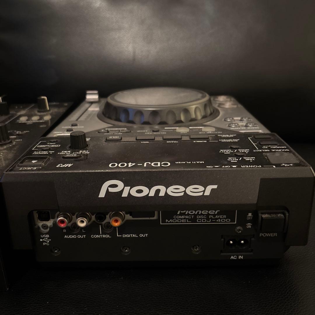 Pioneer パイオニア CDJ-400 & DJM-400 セット