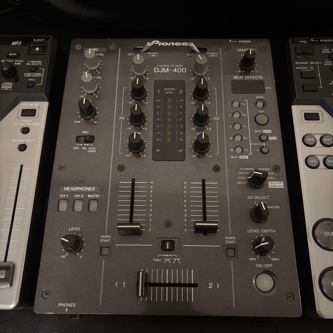 Pioneer パイオニア CDJ-400 & DJM-400 セット