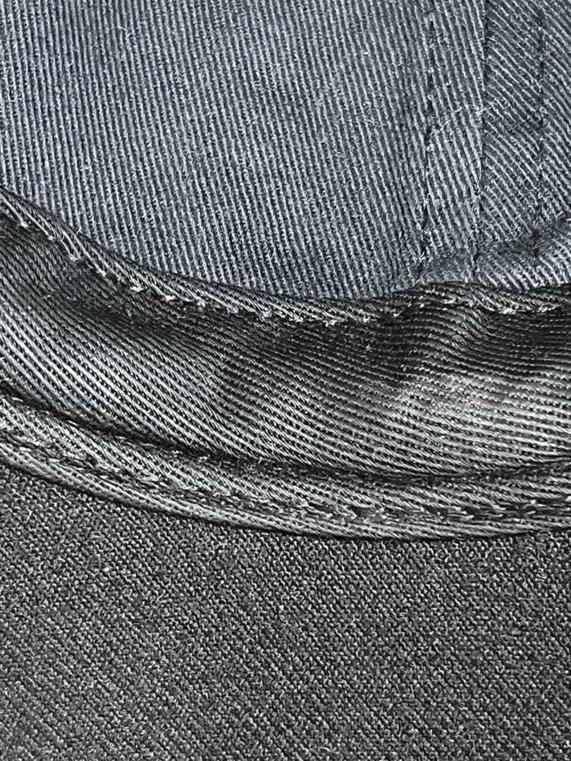 CHROME HEARTS 黒刺繍　 ホースシューステッチデニムキャップ付属なし