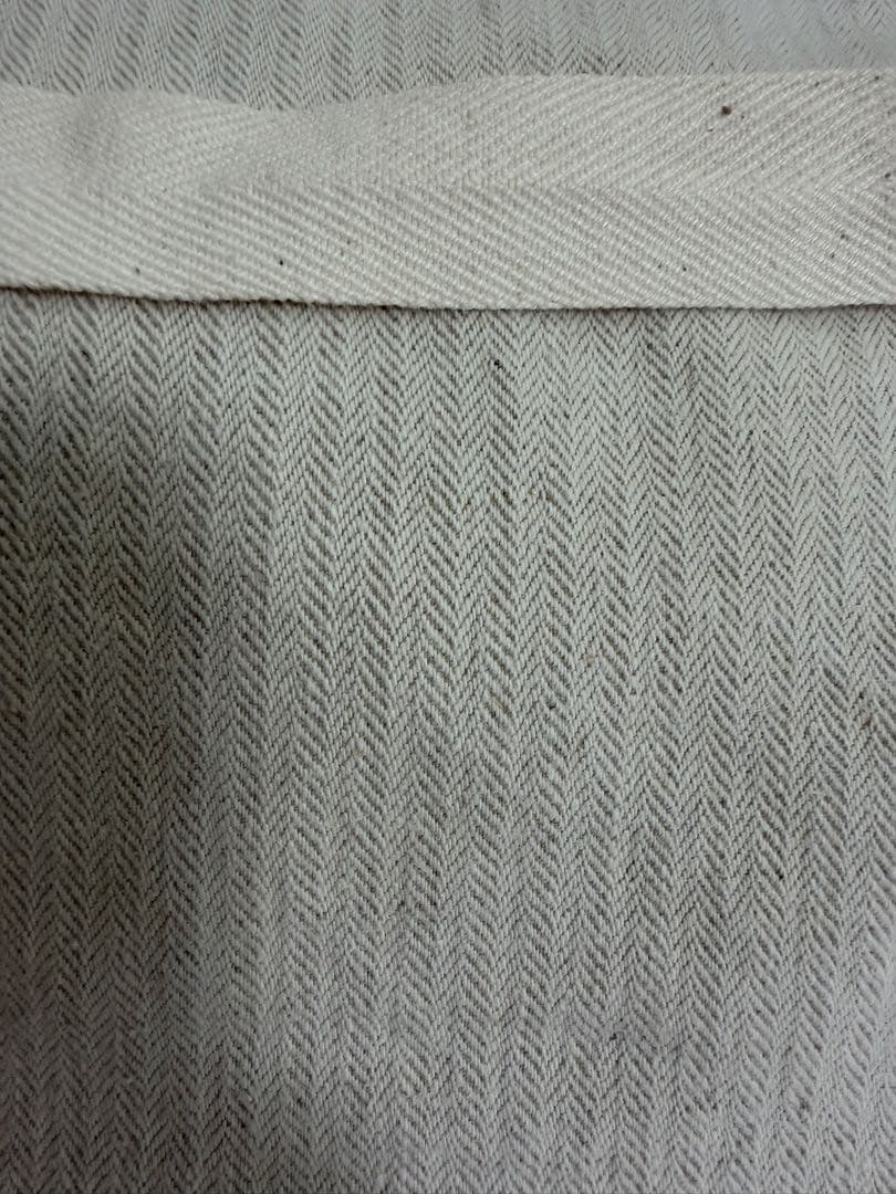 フレンチヴィンテージ　ブッチャー　エプロン　ワンショルダー