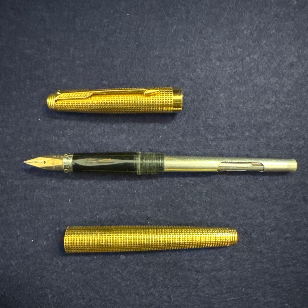 Parker 万年筆　ボールペン　14K sterling
