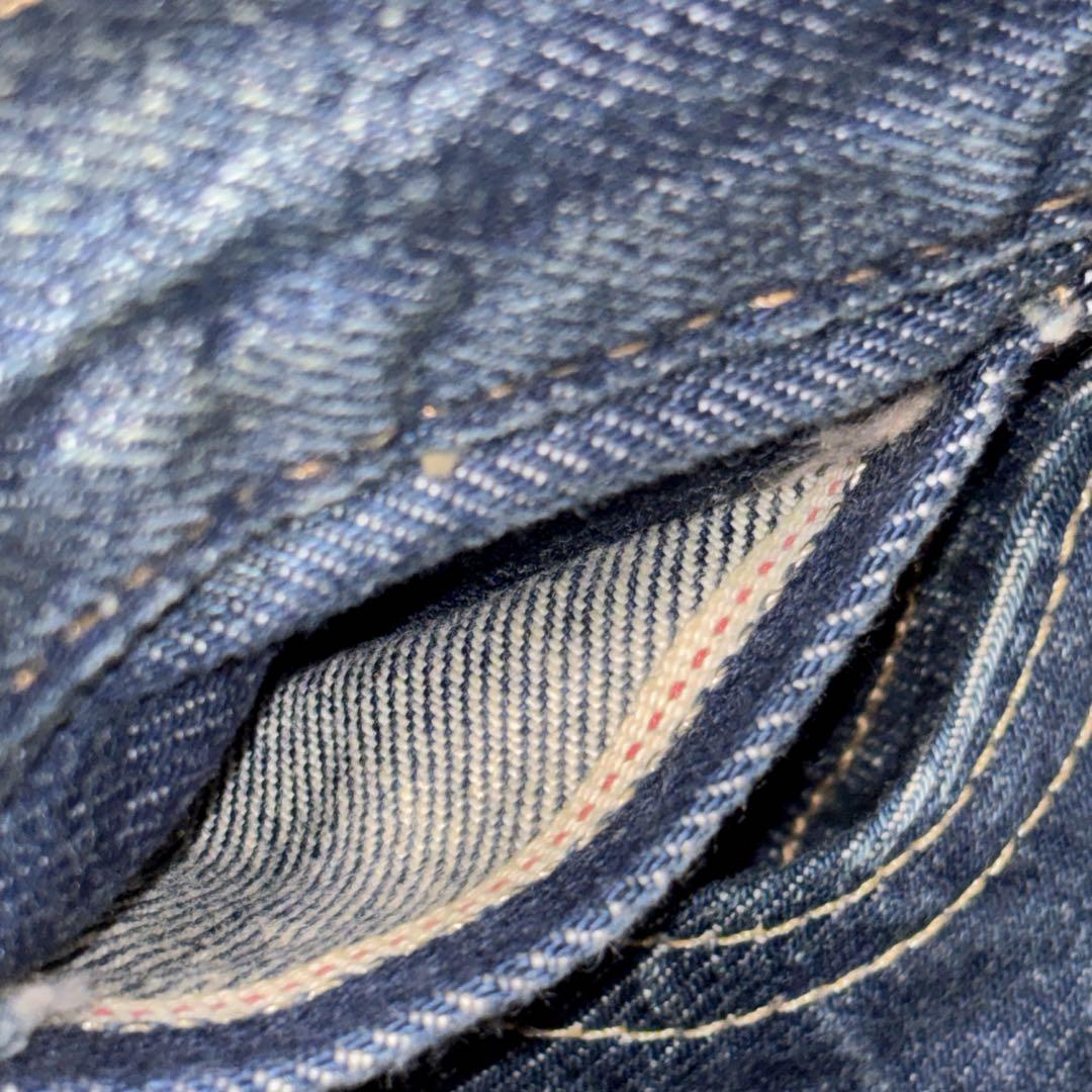 【美品】リーバイス501 プレミアム 赤耳 セルビッチ BIGE ビッグE 濃紺