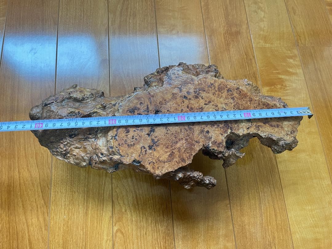 【天然一枚板】飾り台 盆栽台 花瓶台 座卓 足付き 大小2枚セット【光沢仕上げ】