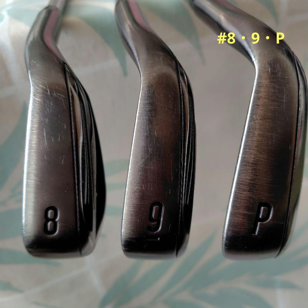 Callaway RAZR X BLACK メンズアイアンセット 6本