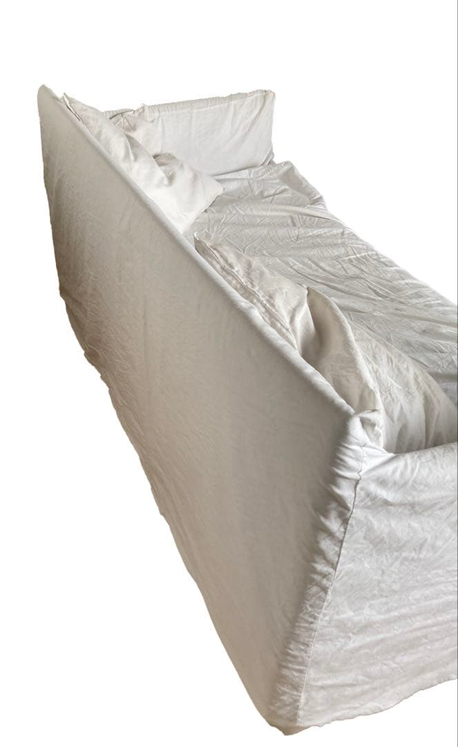 GERVASONI GHOST SOFA 10 LINO BIANCO ソファ