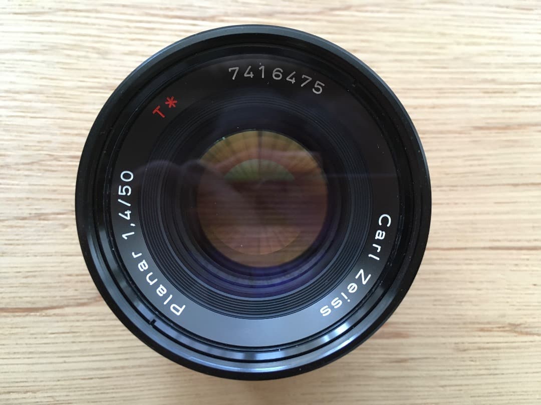 フィルムカメラ YASHICA FX-3 CONTAX Planar T* f/1.4 50mm