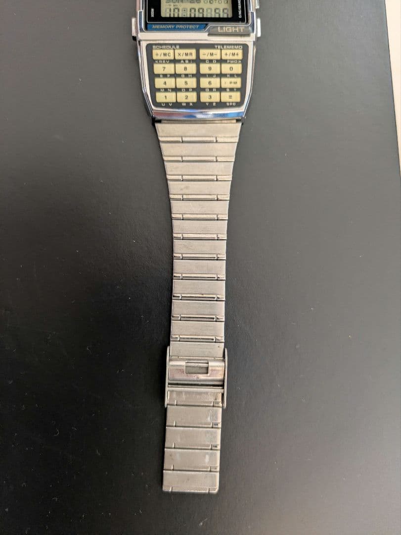 美品　CASIO カシオ DATA BANK 80　データバンク　電池新品