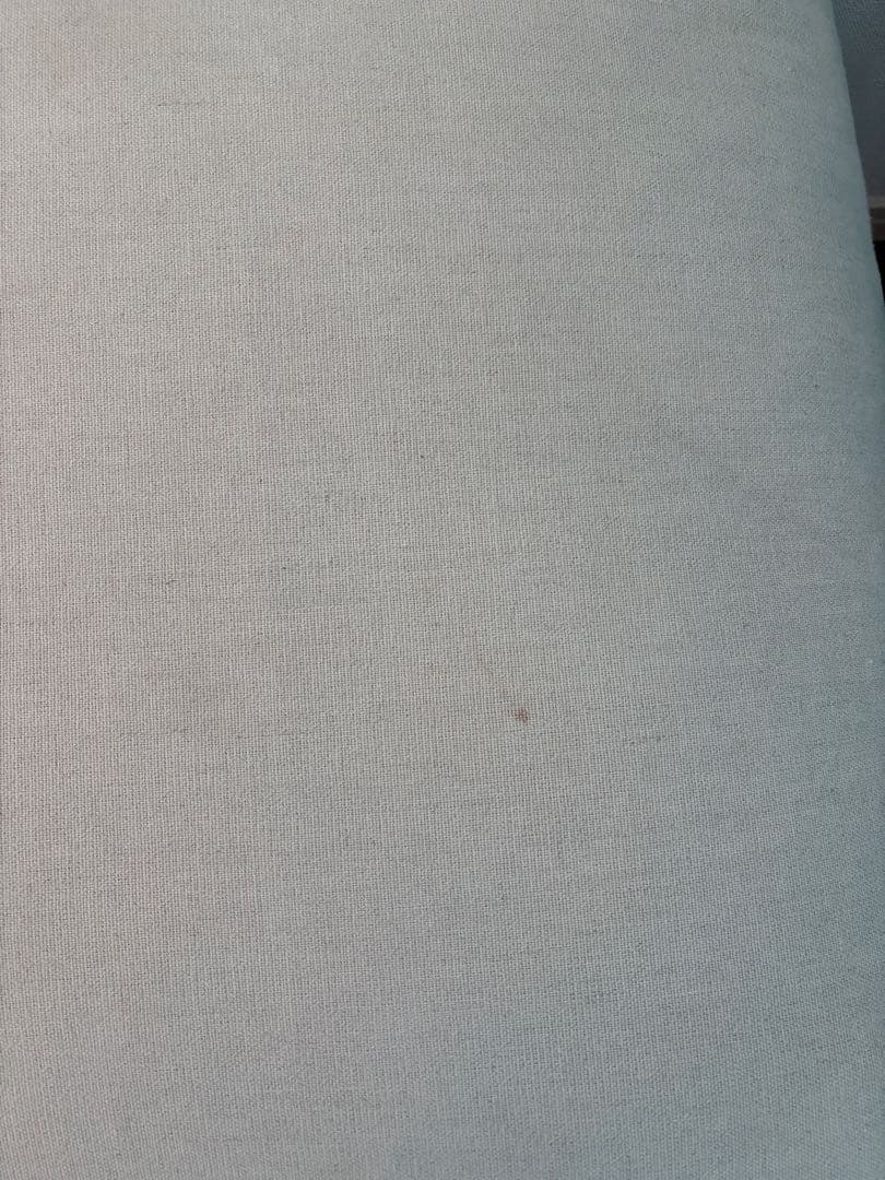 無印良品　オットマン　フェザー・ポケットコイル用カバー付き　脚付き