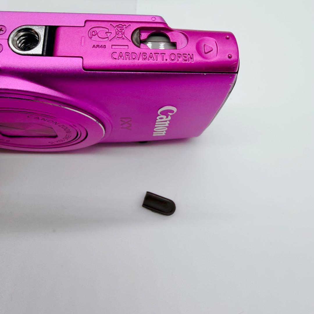 動作良好　Canon IXY 　610F ピンク　箱付　オールドカメラ　コンデジ