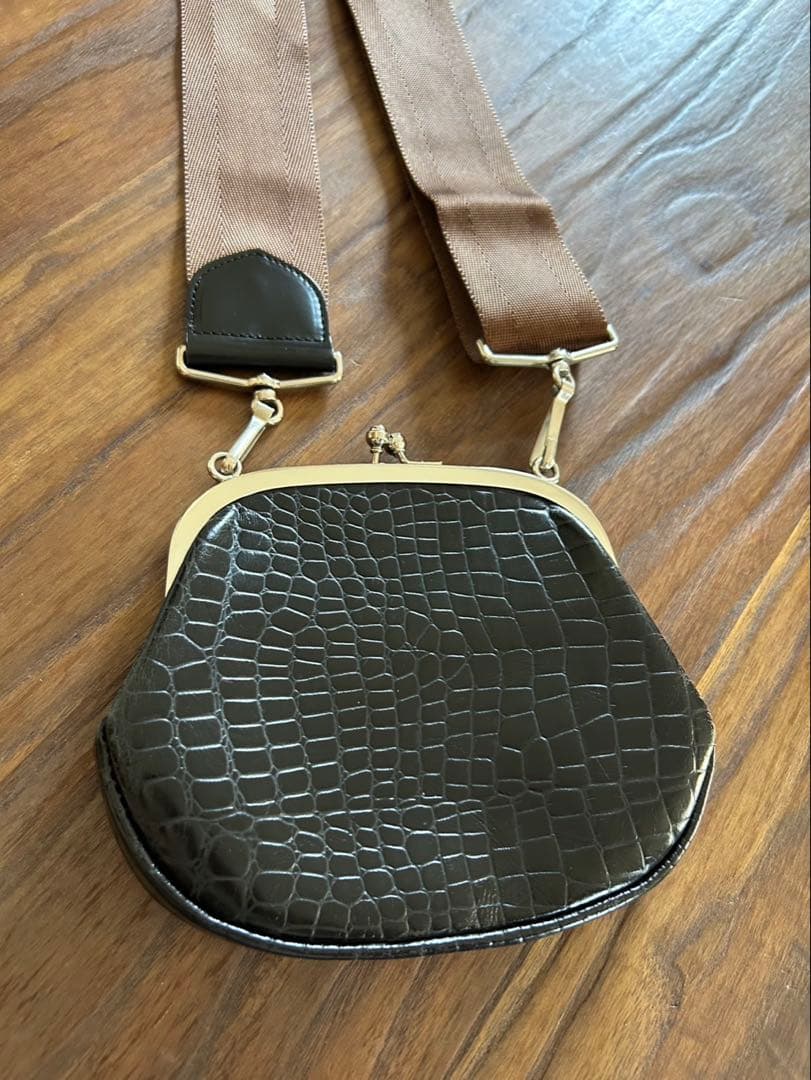 COMME des GARÇONS がま口ショルダーバッグ