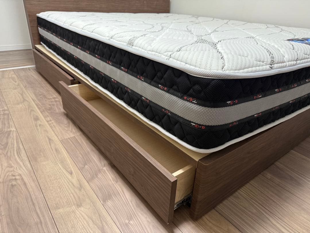 【2/24まで出品】東京ベッド　ワイドダブル　フレームのみ購入可能