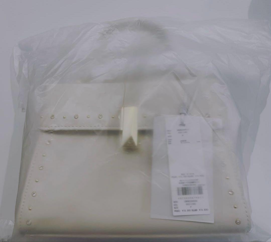 新品　セルフォード　バッグ　Ｍサイズ　アイボリー　ホワイト