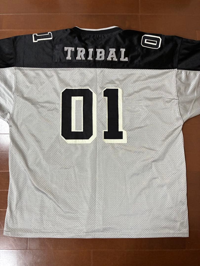 XXL！トライバルギアTRIBAL GEARアメフト メッシュシャツナンバリング
