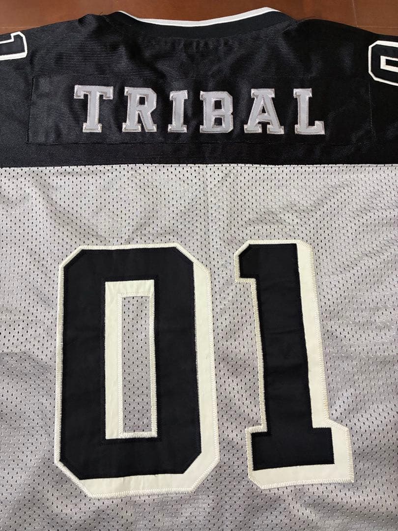 XXL！トライバルギアTRIBAL GEARアメフト メッシュシャツナンバリング