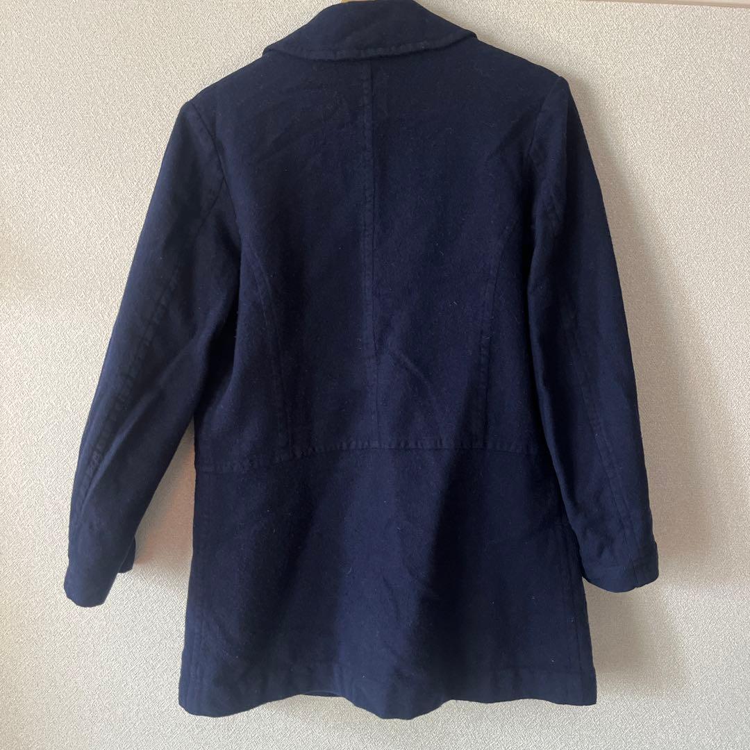 tricot COMME des GARCONS　丸襟ウールコート