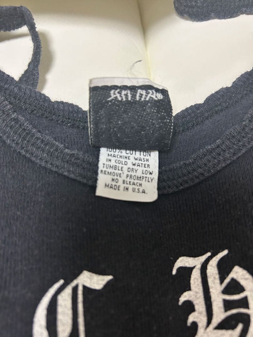 CHROME HEARTS キャミソール　白黒セット　ヴィンテージ