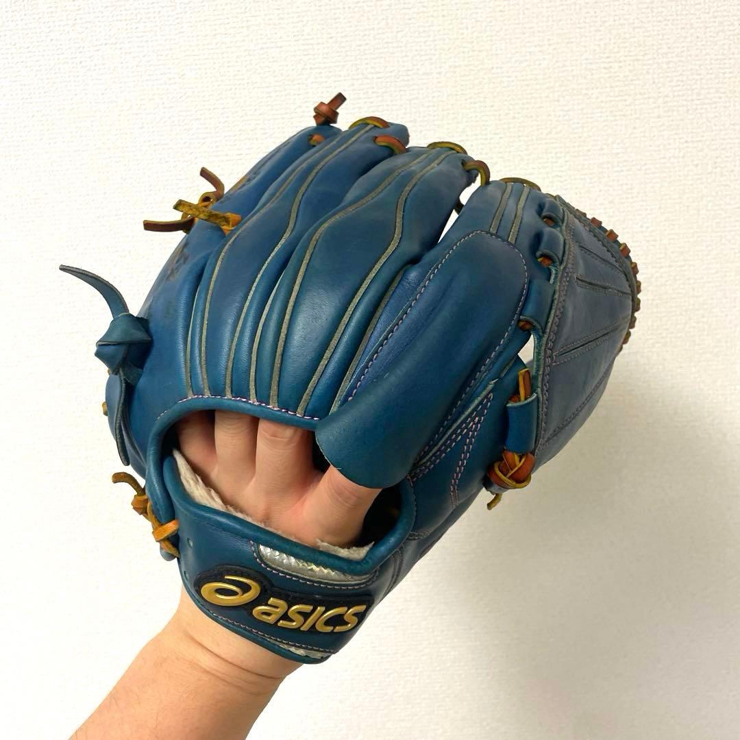 036 アシックス ゴールドステージ 型抜群 即戦力 ソフトボール 投手グローブ