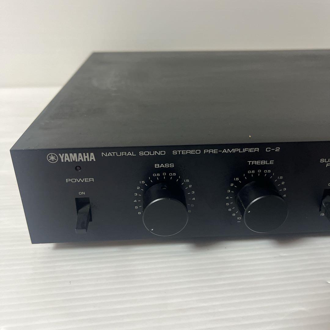 YAMAHA ヤマハ　C-2 ブラック　プリアンプ