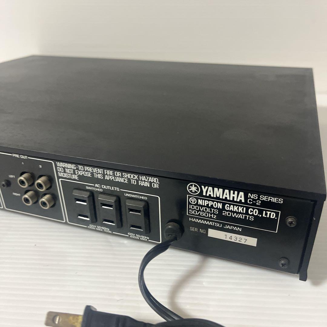 YAMAHA ヤマハ　C-2 ブラック　プリアンプ
