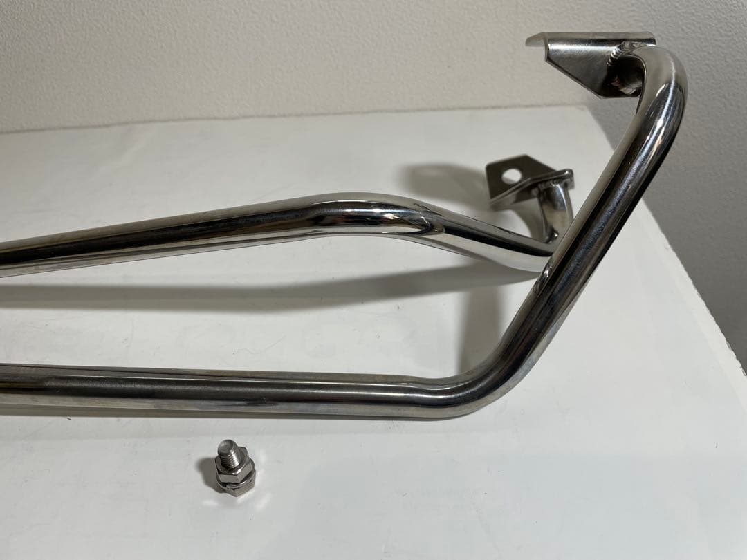 SR400 シムズクラフト クラシカルフェンダー サイドバッグサポートバー