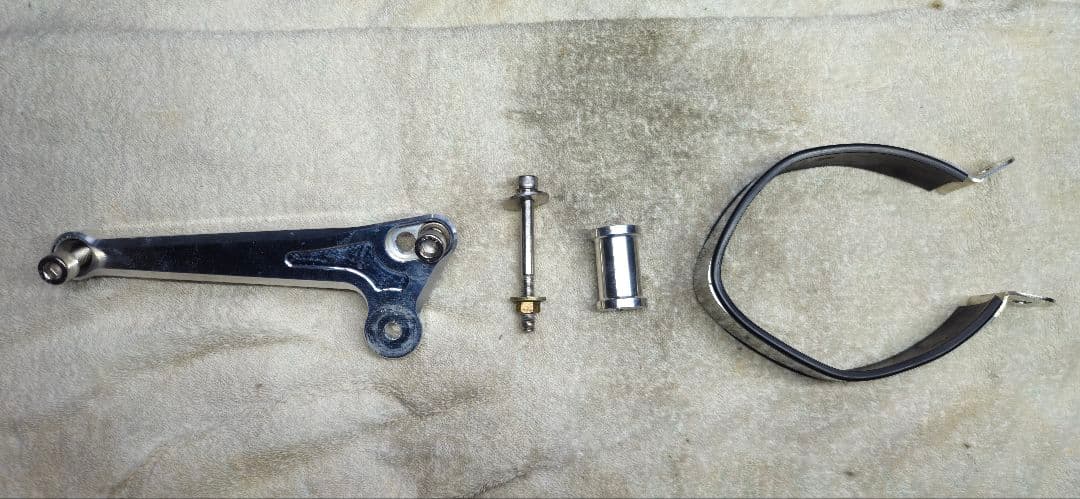 【美品】ホンダ PCX125/150用 VR SPEC オーバルチタンマフラー