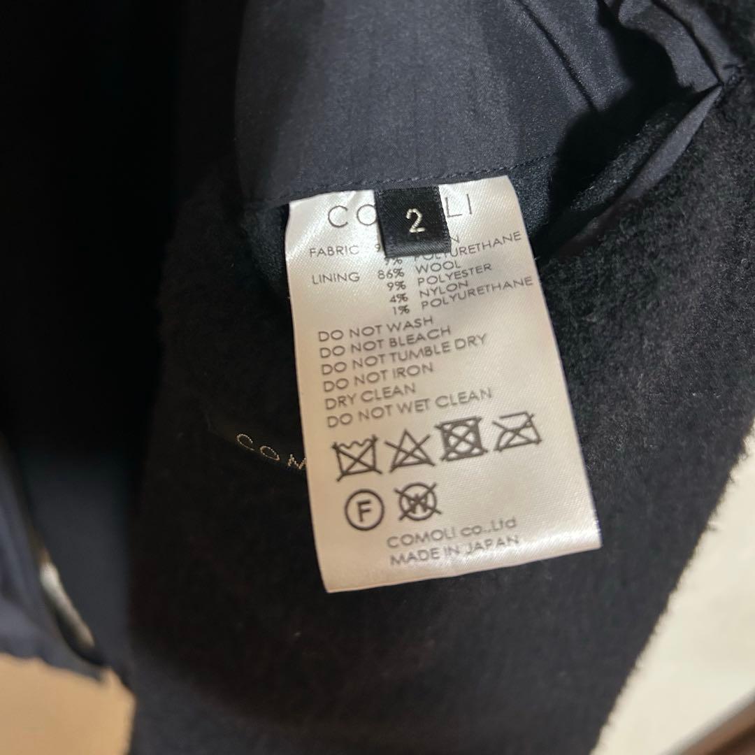 【名品】COMOLI ナイロンショートジャケット 20AW サイズ2