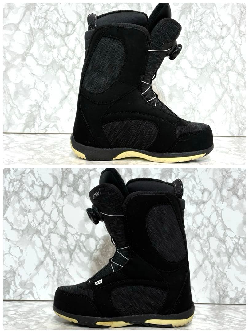 【美品】 HEAD BORA BOA レディーススノーボードブーツ 24.5cm