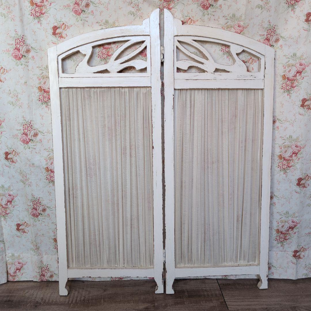 フランスアンティーク ドール用パーテーション 衝立