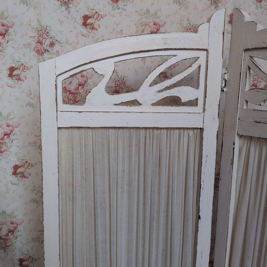 フランスアンティーク ドール用パーテーション 衝立