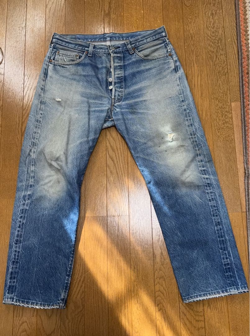 Levi's 501赤耳 オリジナルw86cm 裏ボタン524