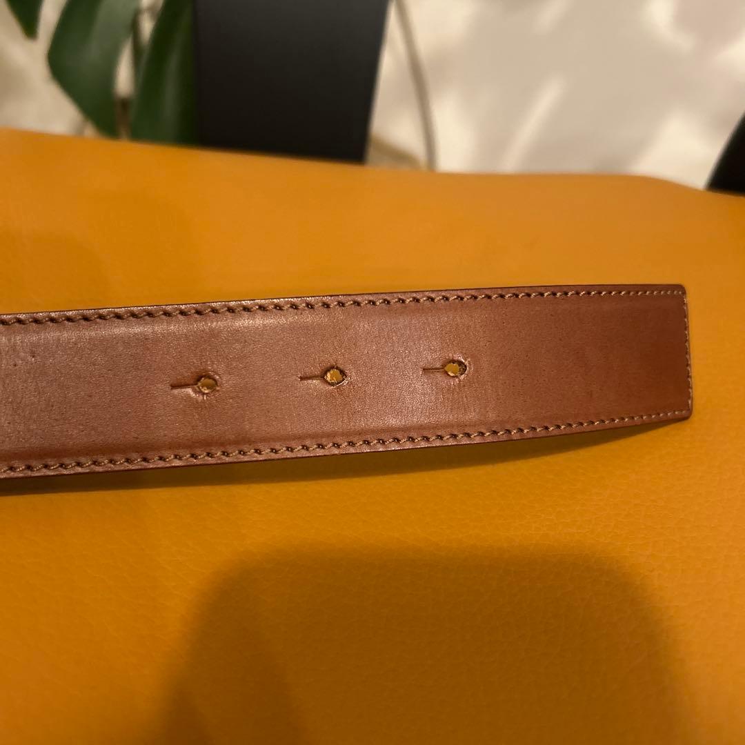 LOEWE アナグラム リバーシブルベルト ブラウン 80/32